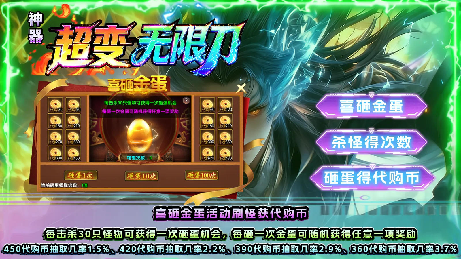 神器超变无限刀特色一